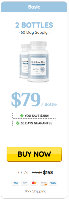 Quietum Plus 2 bottle