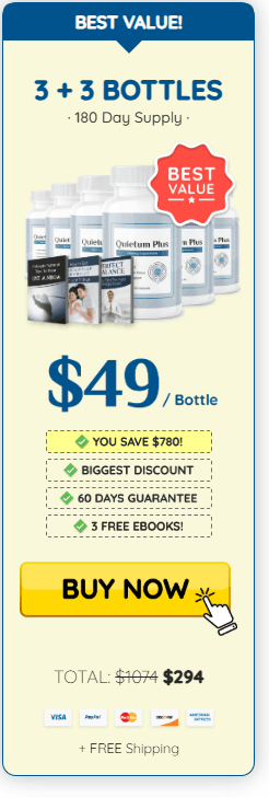 Quietum Plus 6 bottle